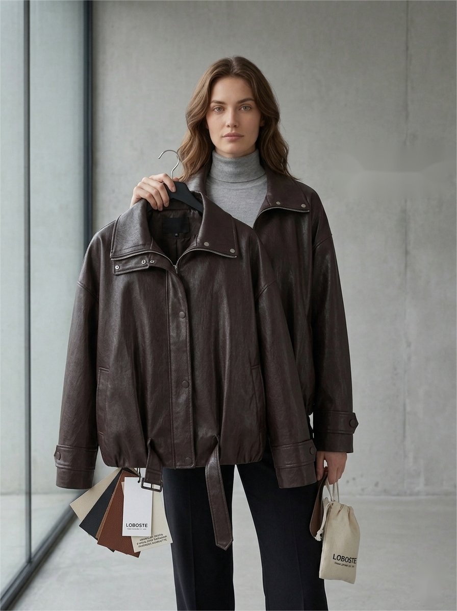 Designed Forward Relaxed Jacket