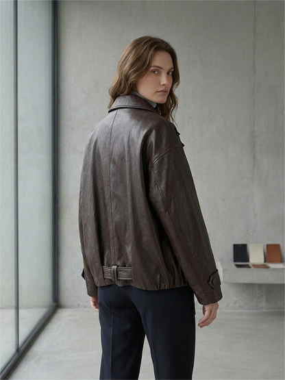 Designed Forward Relaxed Jacket